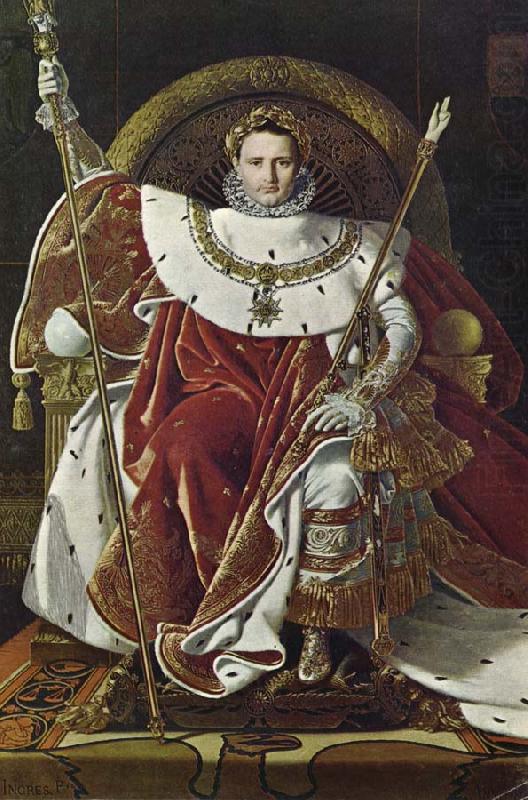 Napoleon Bonaparte pappa tronen iford all synd kejserliga farmor, unknow artist